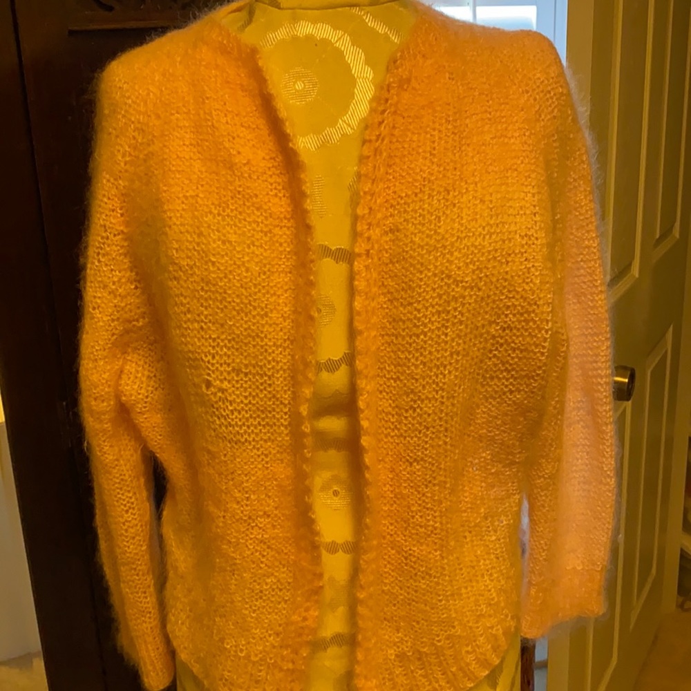Vintage handmade crochet sweater
